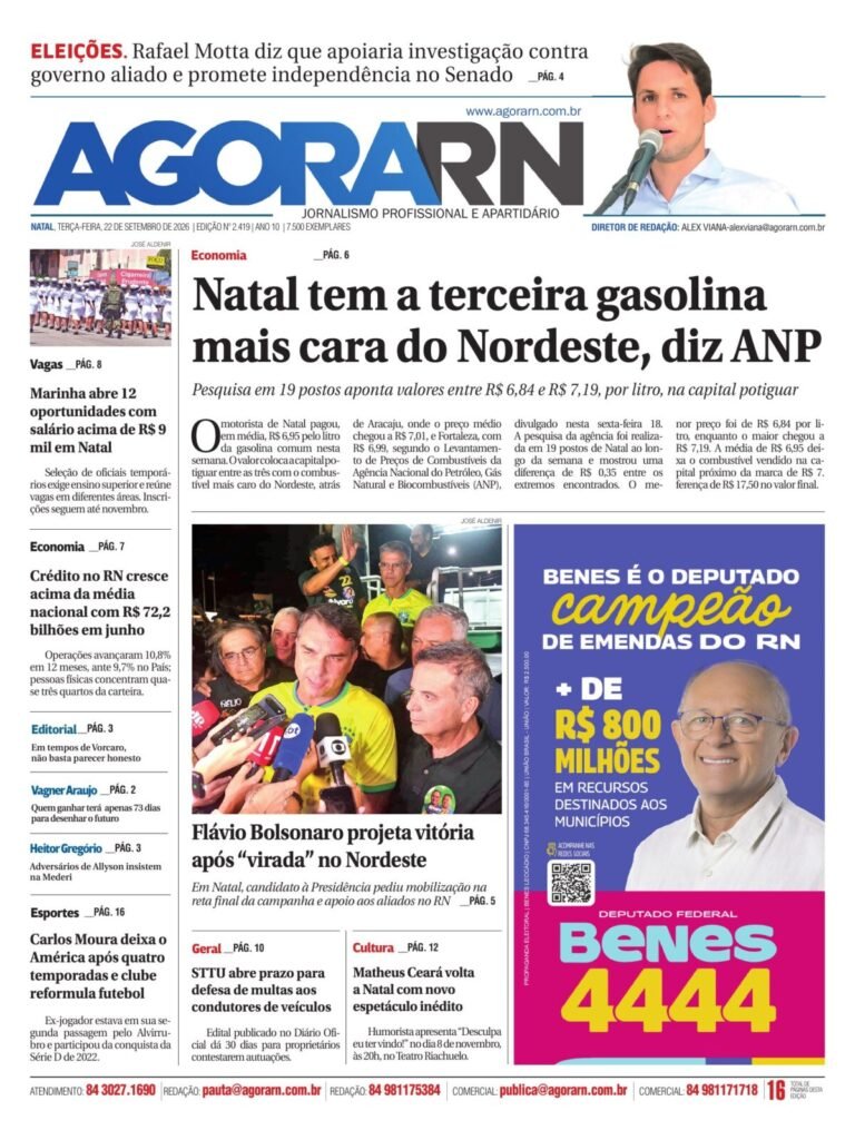Baixe AQUI o PDF da versão impressa – Ed. 2.419