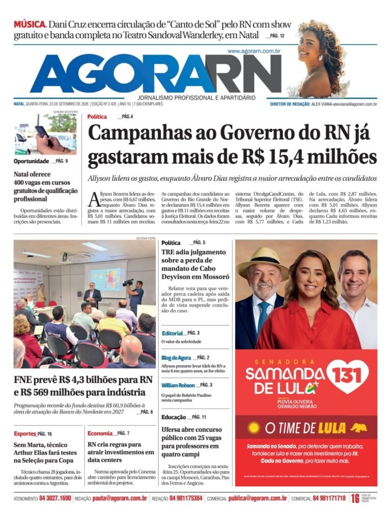 Baixe AQUI o PDF da versão impressa – Ed. 2.420