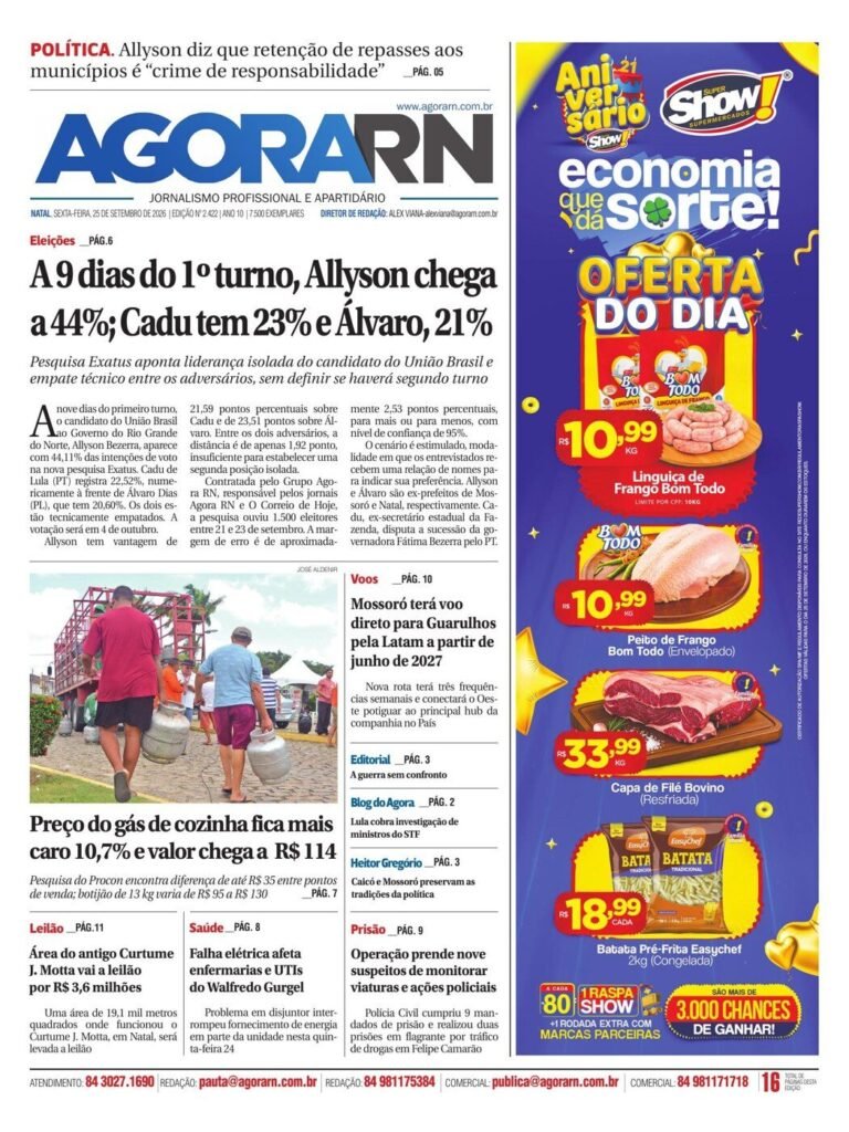 Baixe AQUI o PDF da versão impressa – Ed. 2.422