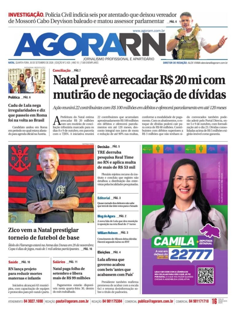 Baixe AQUI o PDF da versão impressa – Ed. 2.425