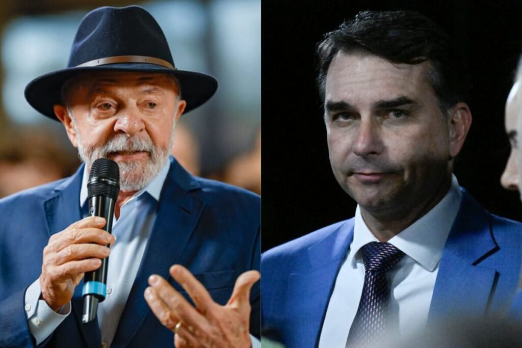 Datafolha: No 2º turno, Lula tem 47% e Flávio tem 45%; eles seguem em empate técnico
