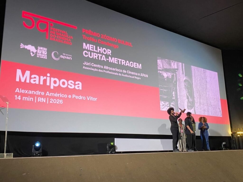 “Mariposa”, curta potiguar, é premiado no 59º Festival de Brasília do Cinema Brasileiro