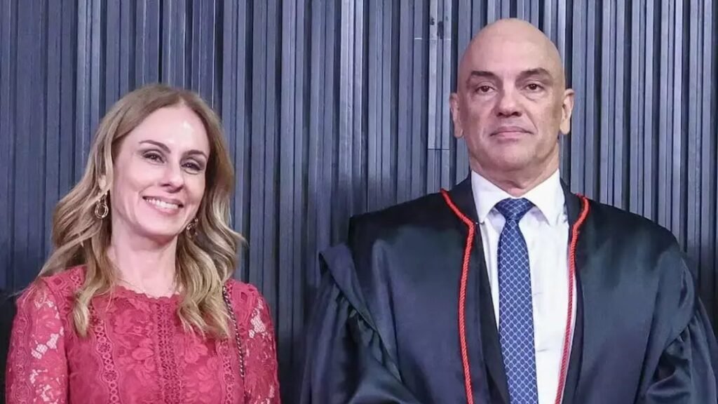 Mulher de Moraes nega vínculo pessoal com Vorcaro em viagem de jatinho
