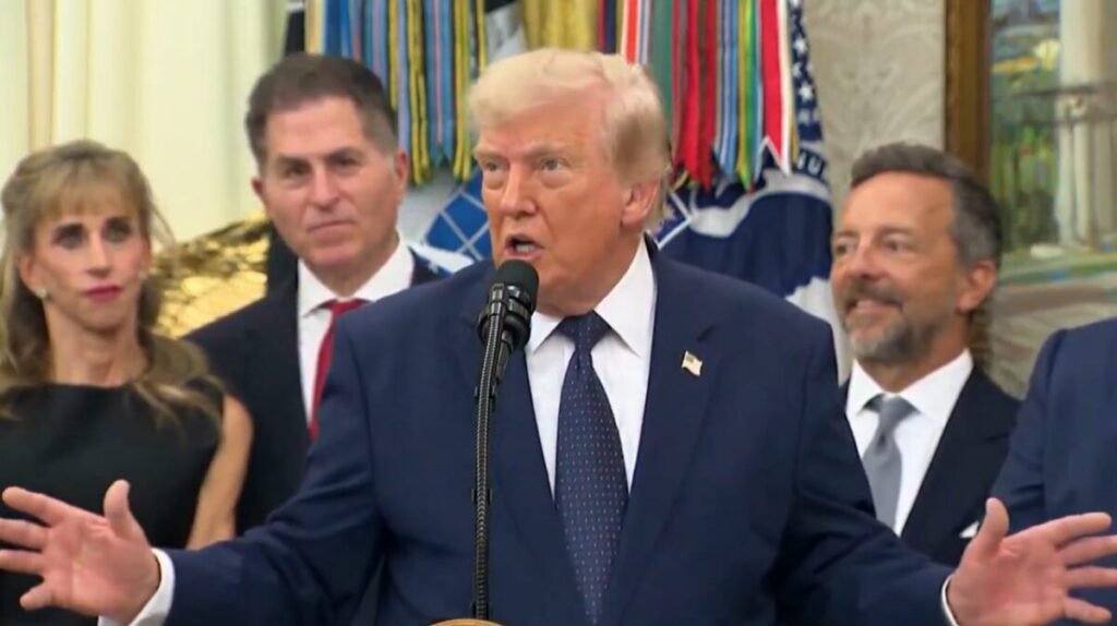Trump rejeita limitar IA e critica governança global da tecnologia