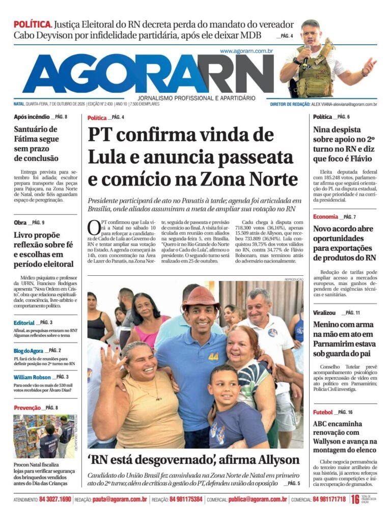 Baixe AQUI o PDF da versão impressa – Ed. 2.430