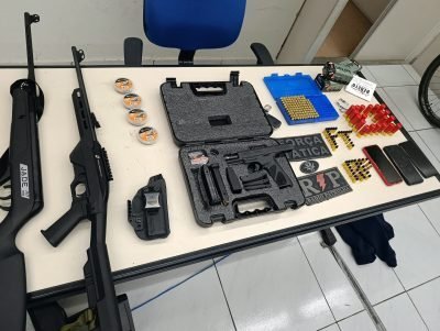 Colecionador tem casa invadida por quatro homens armados e material roubado é recuperado pela PM em Mossoró