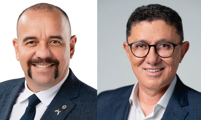 Deputados reeleitos Sargento Gonçalves e Dr. Kerginaldo anunciam apoio a Allyson Bezerra