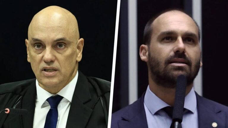 Eduardo Bolsonaro tem nome incluído no banco de mandados de prisão após determinação de Moraes
