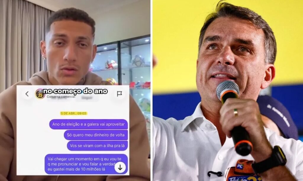 Entenda polêmica entre Richarlison, Flávio Bolsonaro e Willer Tomaz sobre posse de ilha em Angra