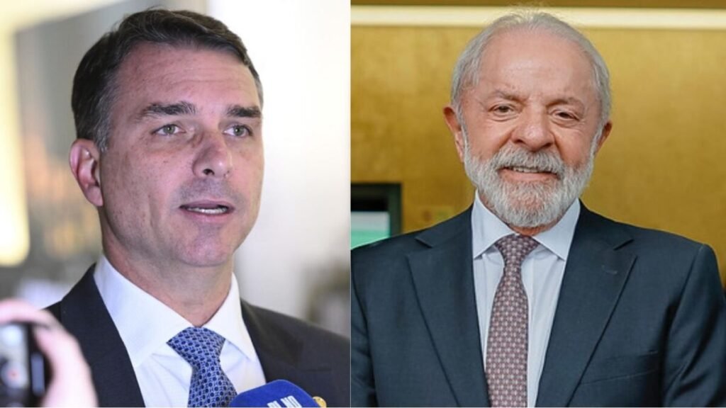 Flávio Bolsonaro tem 52% dos votos válidos contra 48% de Lula, aponta PoderData/AYA