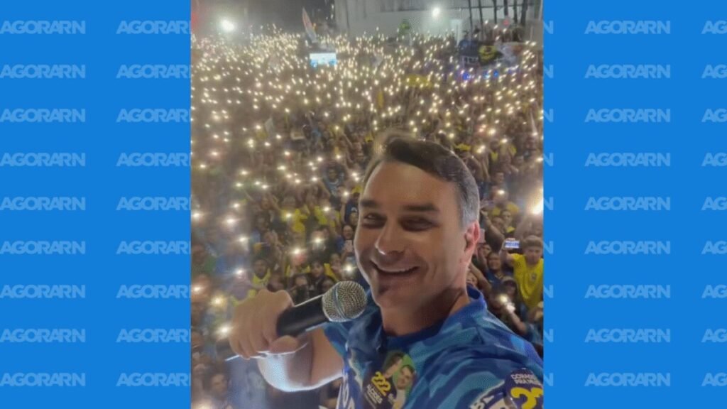 Flávio diz que vai ‘aposentar’ Lula e fala à comunidade LGBTQIA+: ‘Vocês são sempre muito bem-vindos’