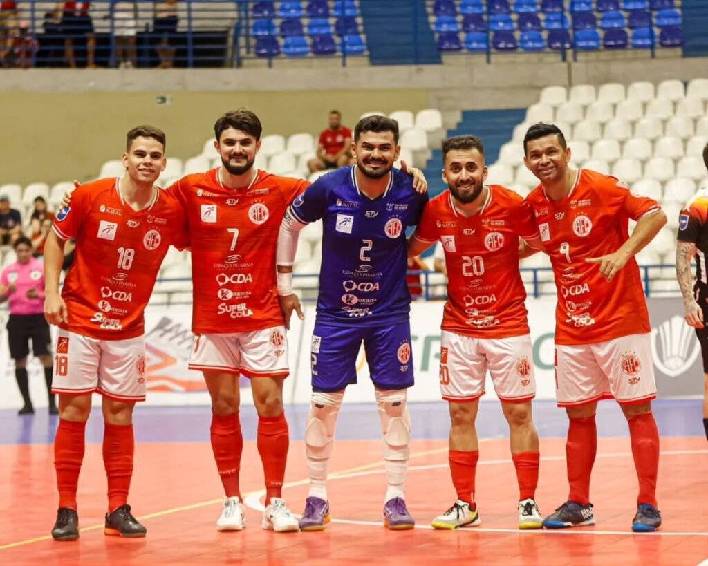 Futsal: América-RN recebe São Lourenço em jogo decisivo pela LNF Silver