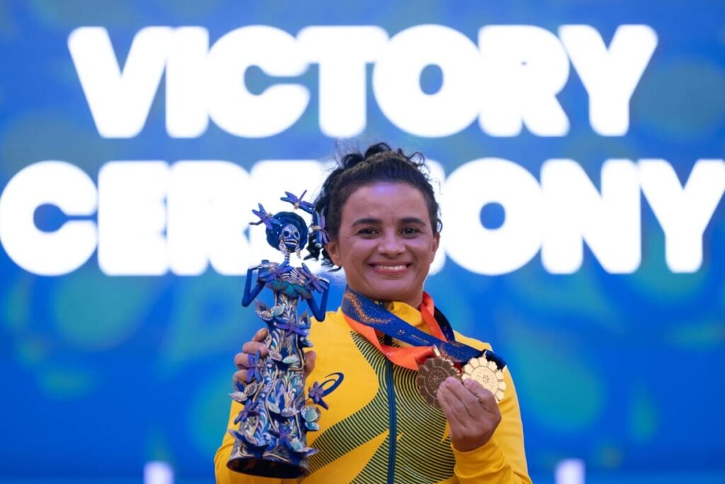 Maria Rizonaide conquista ouro no Open das Américas, na Cidade do México