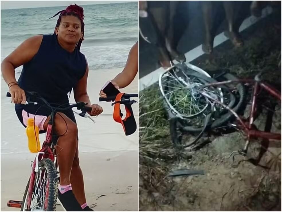 Mulher morre após carro atingir grupo de cinco mulheres ciclistas em Ceará-Mirim-RN