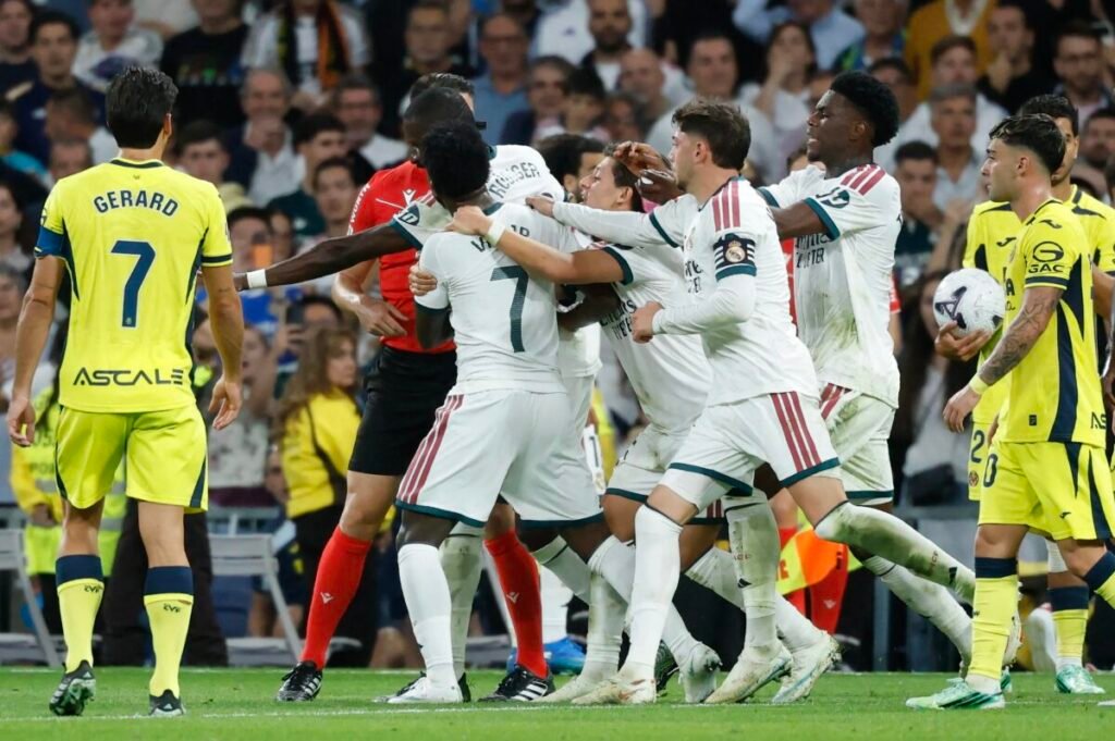 Real Madrid sobe tom após expulsão de Vini Jr. e nove cartões: "Se Yamal faz isso, o gol não volta"