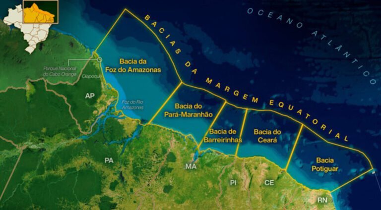 RN integra área de novos blocos aprovados pela ANP na Margem Equatorial