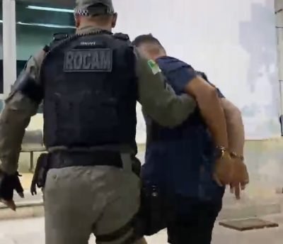 ROCAM prende suspeito após fuga e apreende munições e drogas no bairro Redenção, em Mossoró