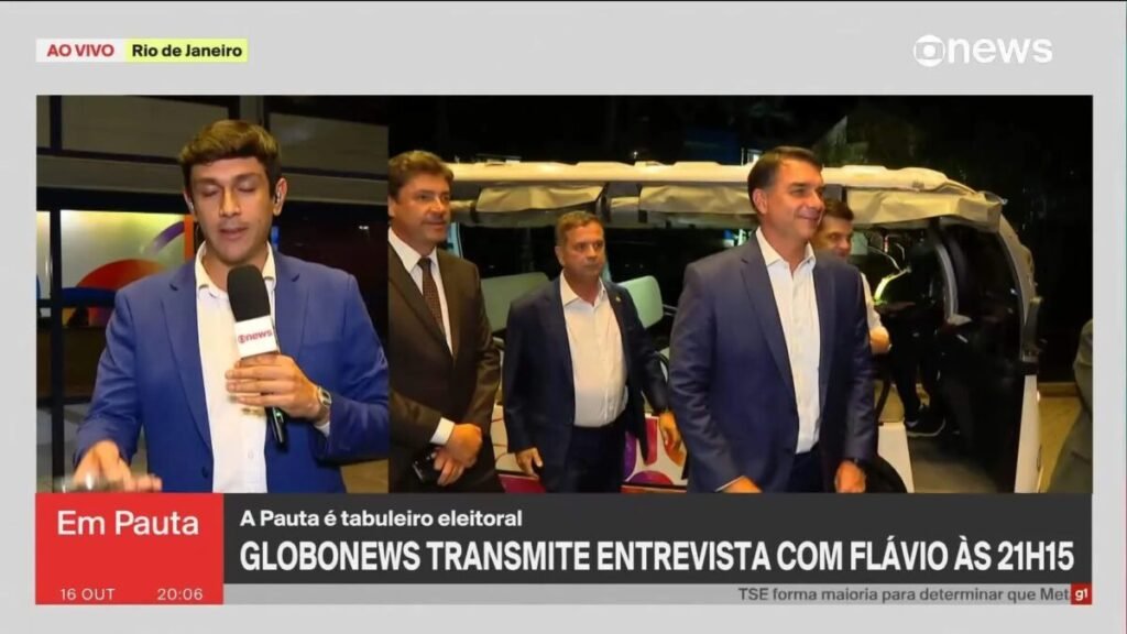 VÍDEOS: Renata Lo Prete entrevista Flávio Bolsonaro, candidato à Presidência pelo PL